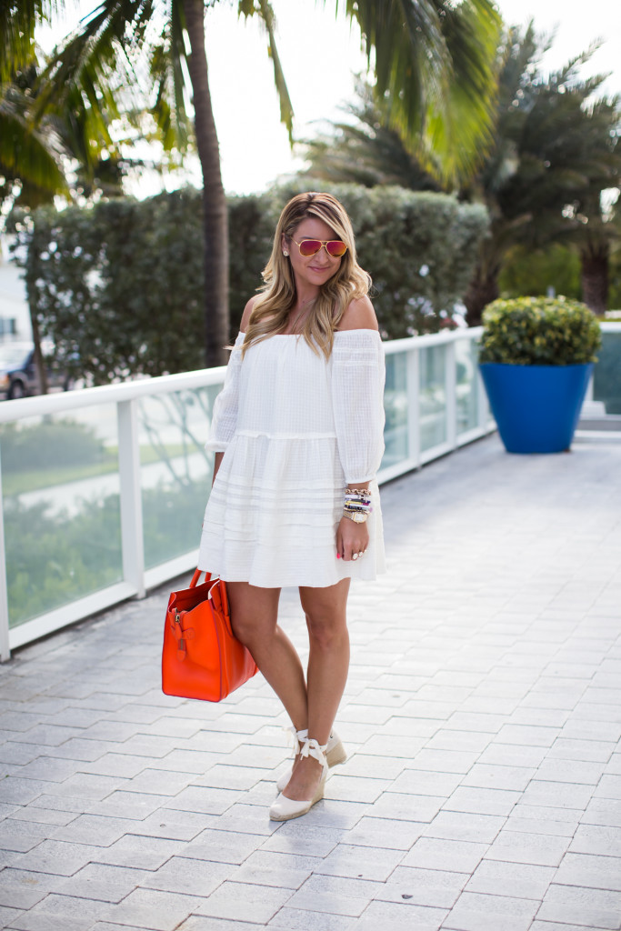 Free People Dress with Soludos Wedges Celine Luggage Tote Bag-2