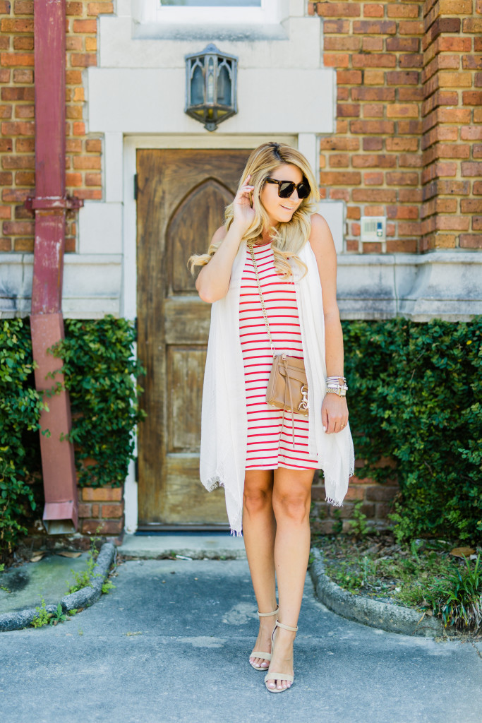 nordstrom stripe dress rebecca minkoff mini mac