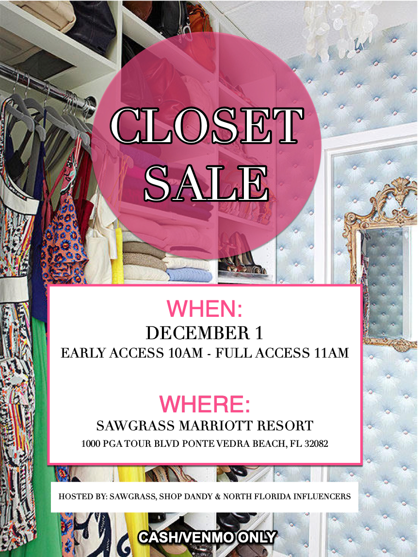 Shop Dandy Closet Sale THIS WEEKEND December 1st - SHOP DANDY | A