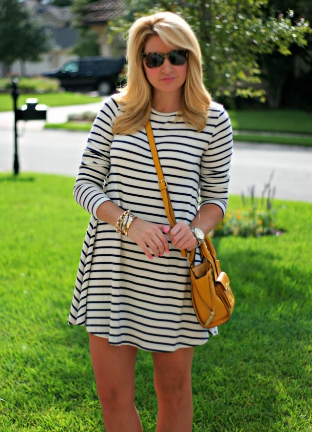 Outfit | Mustard Stripes - SHOP DANDY | A florida based style and ...
