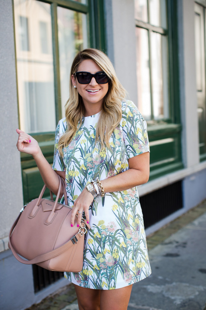Outfit | The Perfect Floral Spring Shift Dress - SHOP DANDY | A florida ...
