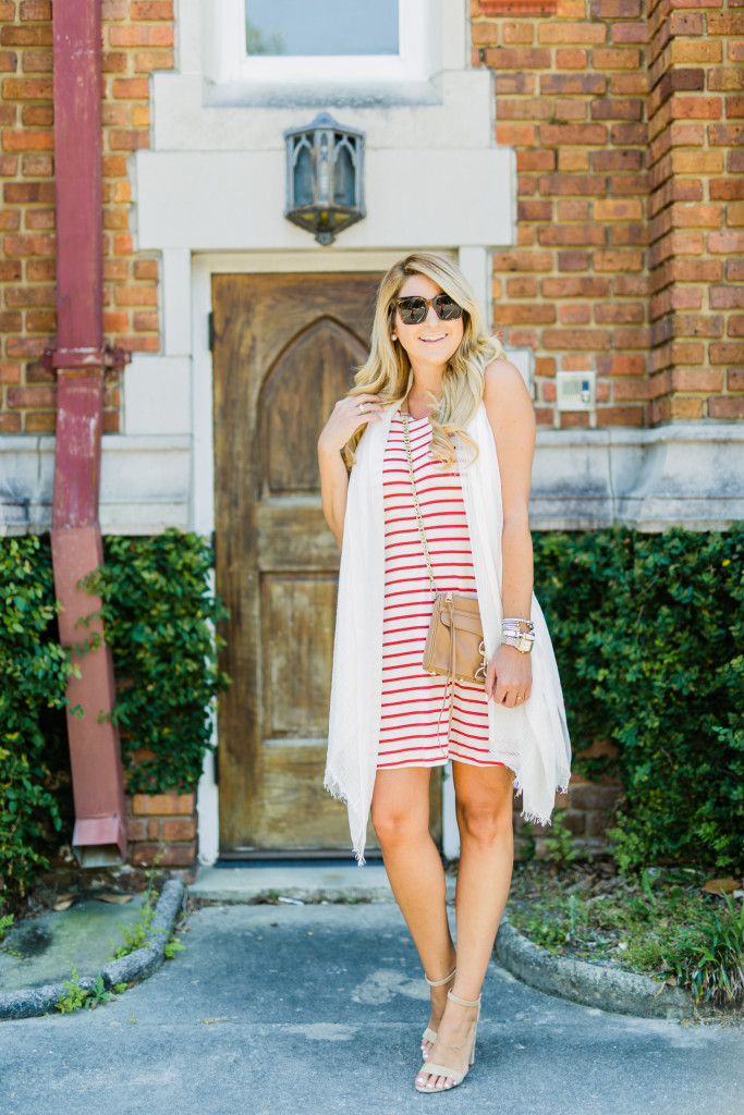nordstrom stripe dress rebecca minkoff mini mac