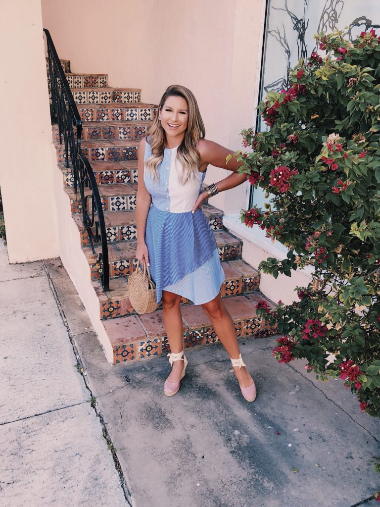 bb dakota shirting dress