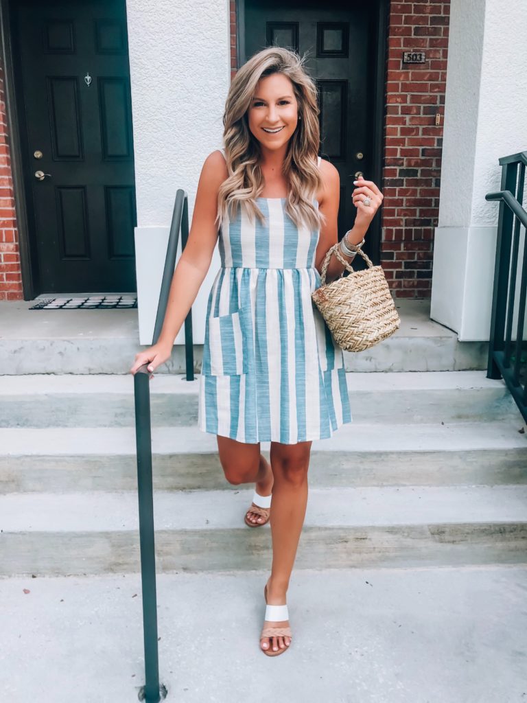 summer stripe dress