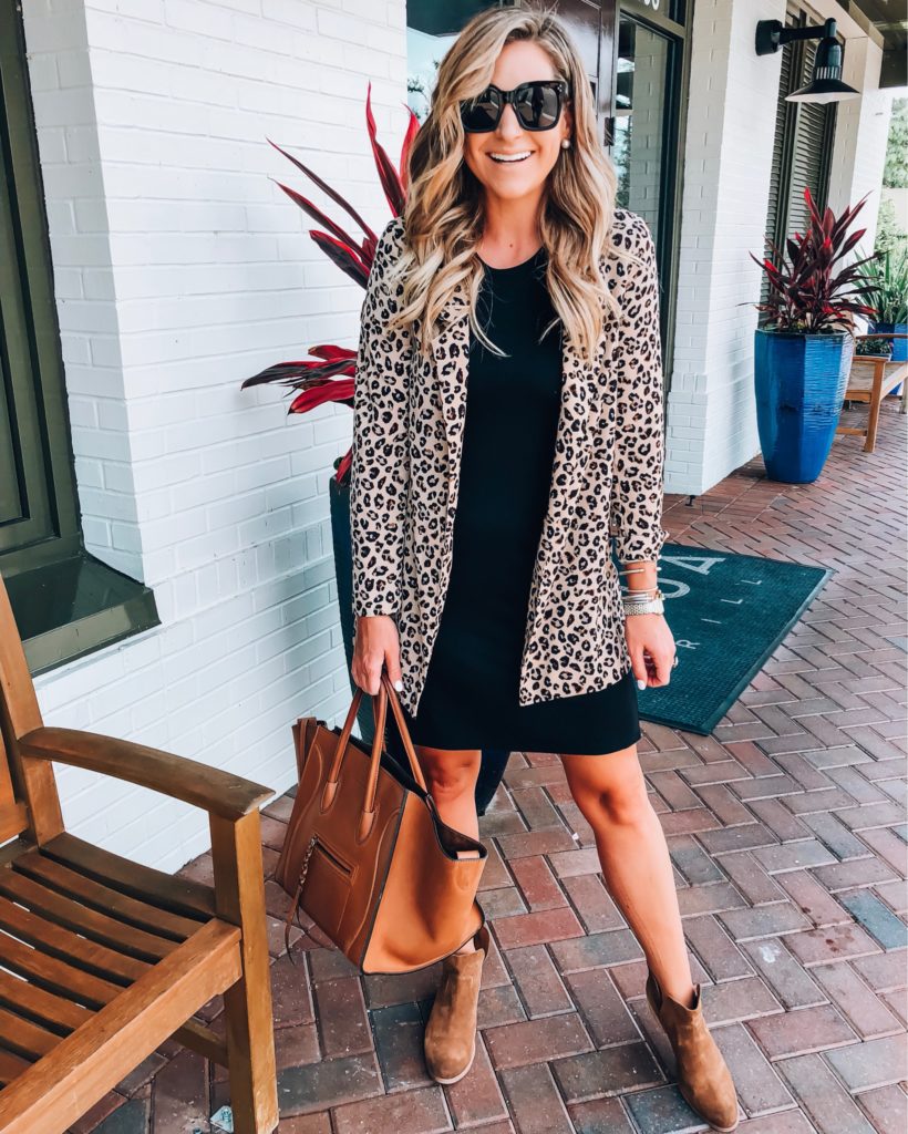 Leopard Blazer + $18 Dress - SHOP DANDY | A florida based style and ...
